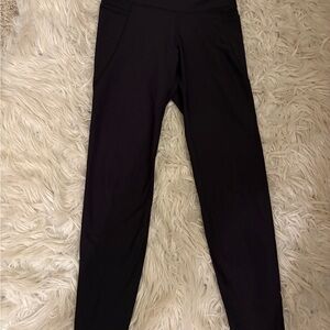 Old Navy Active PowerSoft Black Leggings EUC